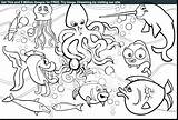 Coloring Pages Sea Under Marine Life Ocean Realistic Getcolorings Sheets Getdrawings Colorings Adults Printable sketch template