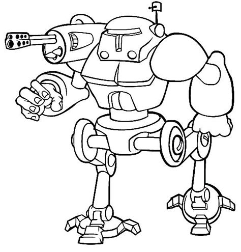 printable robot coloring pages  getcoloringscom