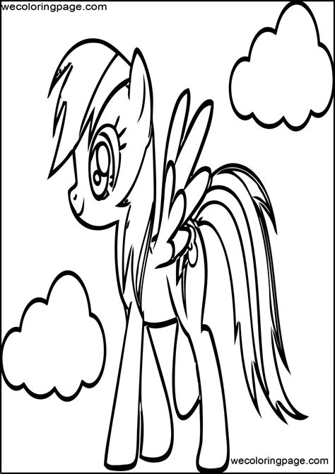 pony coloring page  wecoloringpagecom