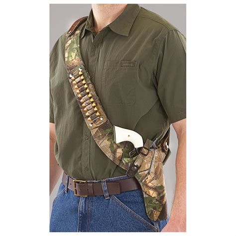 bandolero shoulder holster  ammo loops size  fits ruger super redhawk