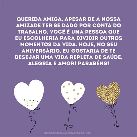 20 Mensagens De Aniversário Para Amiga De Trabalho Cheias De Apreço