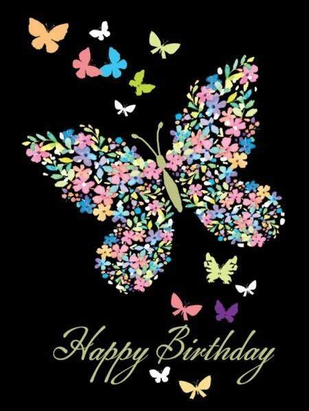 butterfly happy birthday image pictures   images