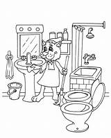 Coloring Pages Room Clean Cleanitsupply Template Children Printable sketch template
