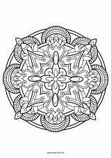 Mandala Coloring Mandalas Adults Pages Book Books Color Printable Hard Kids Pdf Adult Difficult Print Drawing Justcolor Simple Space Pour sketch template