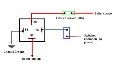 electric fan relay kit wiring diagram   wire electric fan