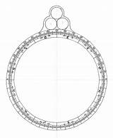 Astrolabe Zodiac Scale Degree Marked Project Ticks Each sketch template