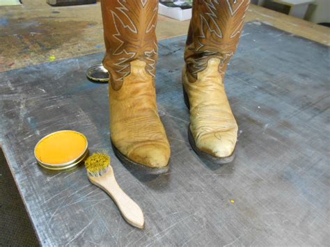 clean cowboy boots   easy steps