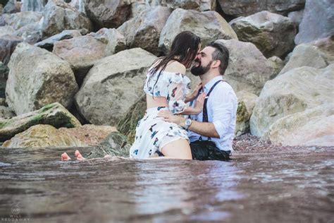 An Intimate And Sensual Beach Couples Shoot In Torbay Uk