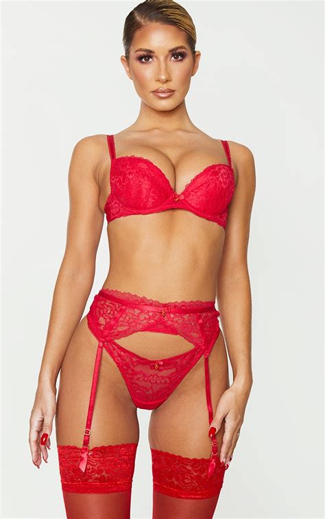 red ann summers sexy lace planet plunge push up bra prettylittlething