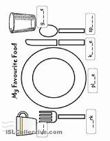 Cutlery Utensils Kindergarten Teachers sketch template
