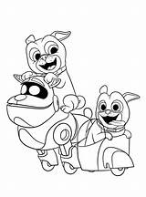 Puppy Pals Coloring Pages Dog Printable Kids Book Disney Cartoon Getdrawings Visit Bubakids Coloringtop sketch template