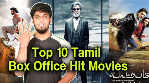 top 10 tamil box office hit movies mersal ranking vijay mersal or rajini kabali report