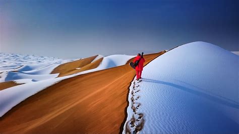 photography winter snow desert wallpapers hd desktop  mobile