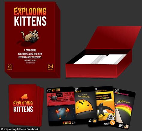 Exploding Kittens Card Game Receives Almost 2m On Kickstarter Daily