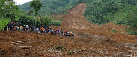 Dozens Missing After Deadly Landslide Buries Indonesian