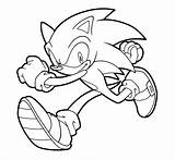 Sonic Coloring Pages Hedgehog Printable Exe Kids Running Color Print Printables Retro Runs Super Colouring Tails Template Book Popular Easter sketch template