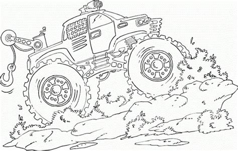 mud trucks coloring pages coloring pages pinterest mud coloring