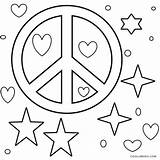 Peace Sign Coloring Pages Signs Adults Color Printable Rasta Hearts Print Cool2bkids Getcolorings Getdrawings sketch template