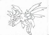 Pokemon Coloring Hydreigon Pages Gallade Template Getcolorings Appealing sketch template