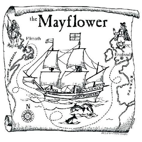 mayflower printable coloring pages customize  print