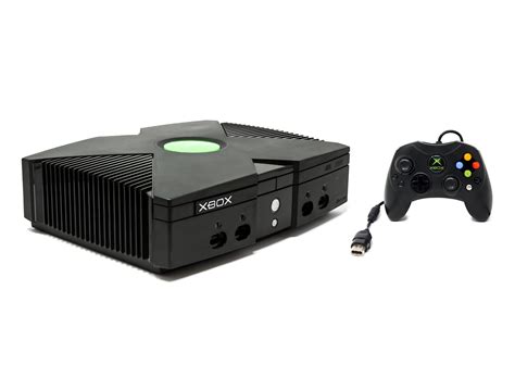 restored microsoft xbox original console black refurbished walmartcom