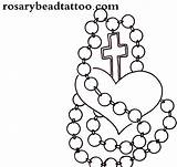 Rosary Beads Sketch Drawing Tattoo Rosaries Getdrawings sketch template