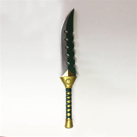 [funny] 58cm seven deadly sins meliodas demon sword knife lostvayne