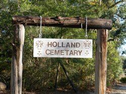 holland cemetery  georgia find  grave cemetery