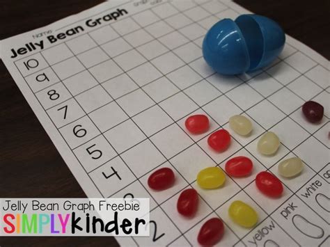 jelly bean graphing printable  printable word searches