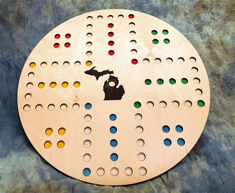 custom wahoo board game including marbles  dice etsy