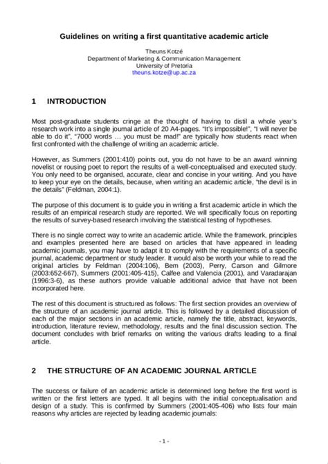 college essay writing  academic article