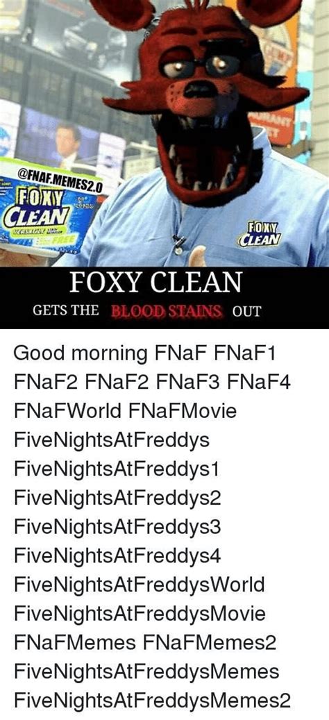 Fnaf Memes Foxy Clean Wattpad