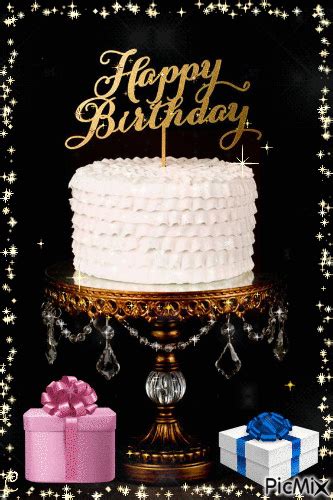Fancy Happy Birthday Cake  Pictures Photos And Images