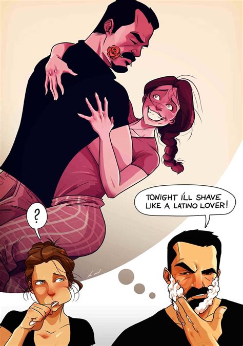 Artist Draws What Marriage With His Wife Looks Like