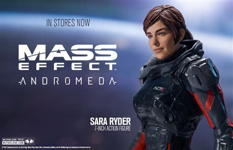 7″ sara ryder from mass effect andromeda… in stores now