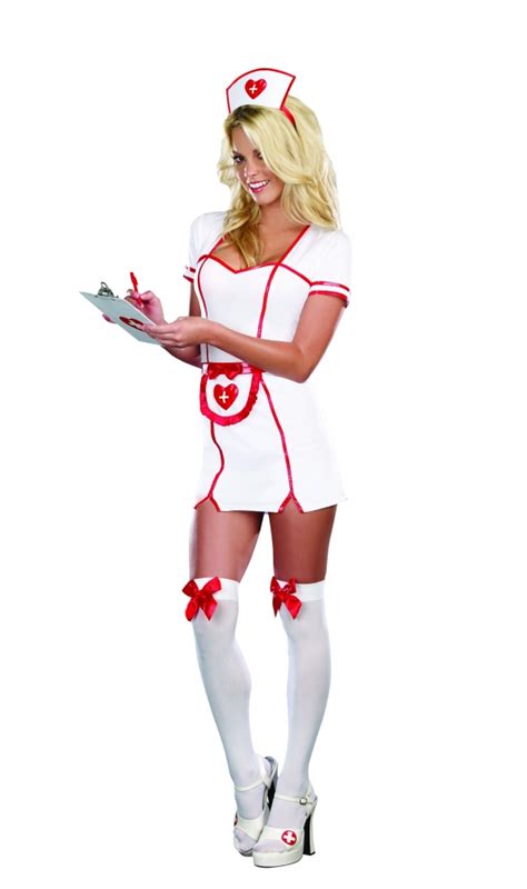 Really Naughty Nurse Costume Dreamgirl A8922 Nurses