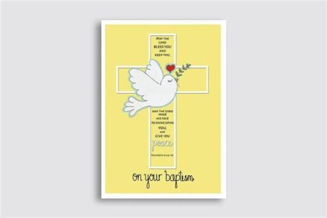 baptism card  examples word publisher photoshop illustrator pages