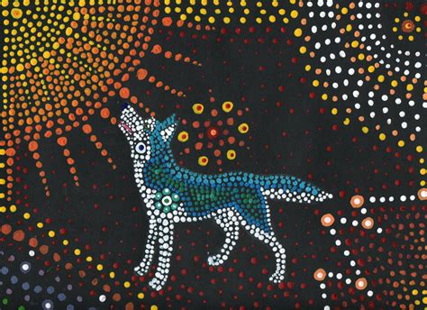 dot painting  wildhusky  deviantart