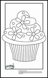 Cupcake Coloring Pages Printable Cupcakes Kids Adult Colouring Sheets Birthday Template Food Muffin Ice Cream Zentangle Flowers Coloring99 Books Drawings sketch template