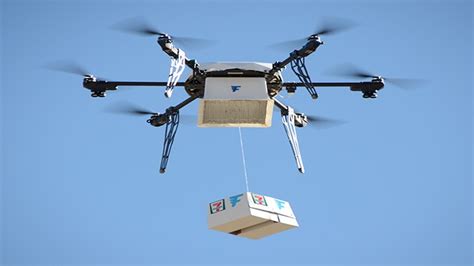 drone delivery demonstrations   large industrial centre unmanned systems technology