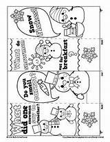 Bookmarks Winter Color Printable Joke Fun Teacherspayteachers Coloring Kids Holiday Bookmark Littlered Cute Printablee sketch template