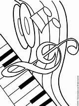Coloring Pages Musical Notes Printable Music Theme Note Kids Sound Drawing Colouring Audio Pdf Color Worksheets Stories Symbol Piano Themed sketch template