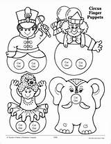 Puppet Circo Puppets Scholastic Preschool Teachables Titeres Títeres Dedoches sketch template