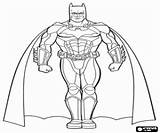 Batman Wayne Coloring Bruce sketch template