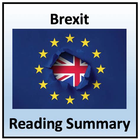 brexit reading summary writing eap teaching resources