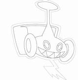 Coloring Rotom Mow Pages Form Pokemon Drawing Categories sketch template