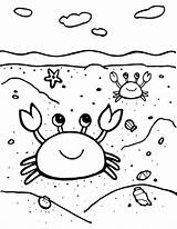 Crab Crabs Verbnow Crawling sketch template