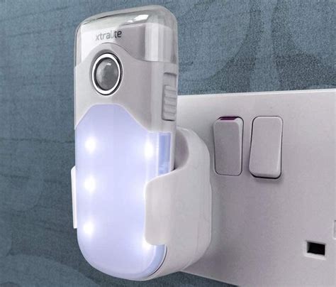 brilliant motion sensor night light plug ins mains powered