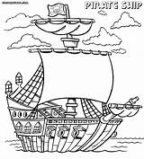 Pirate Ship Coloring Pages Kids Print Sheets Printable Drawing Step Getdrawings Pirateship sketch template