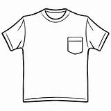 Shirt Clipart Clip Pocket Clothes Outline Shirts Tee Clothing Drawing Back Cliparts Clipartmag Work Fashion Jpeg Library sketch template